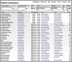 GEOTEK Telefonbuch für Asterisk