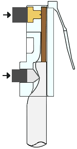 Kontaktierung des RJ45-Steckers